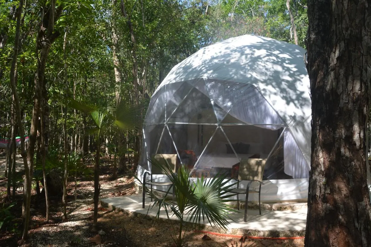 Οργανωμένο κάμπινγκ Glamping Mayan Glam Τουλούμ Μεξικό