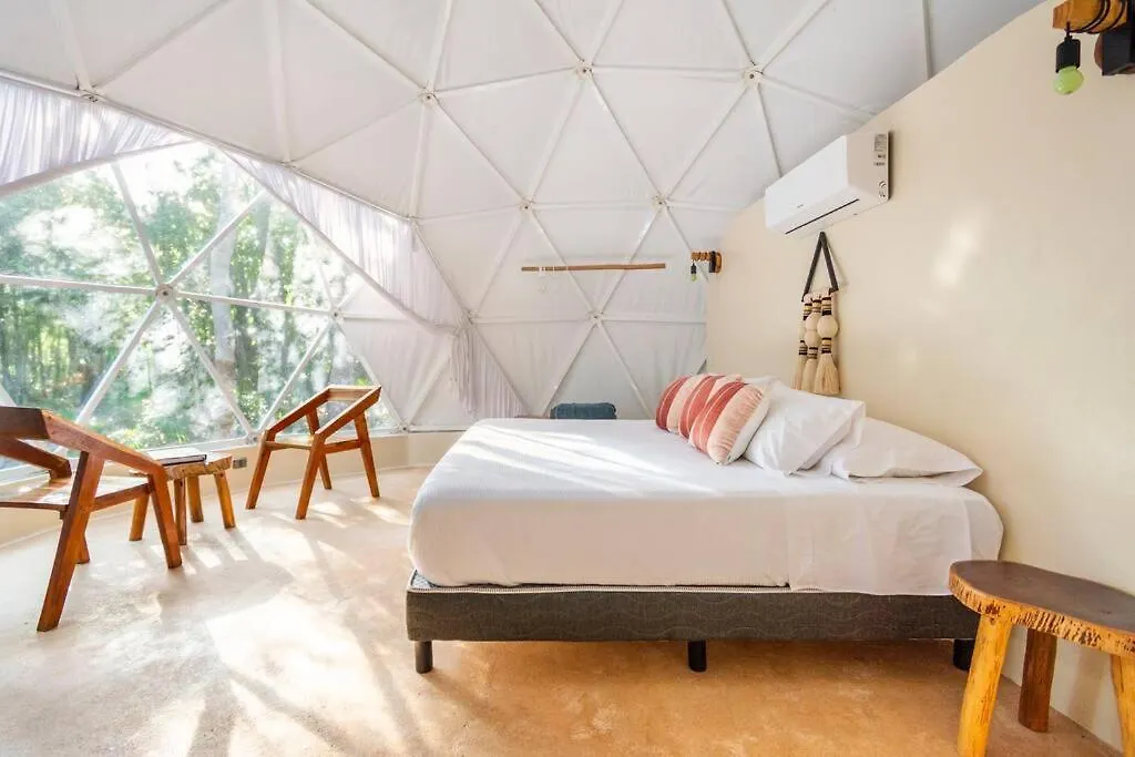 Οργανωμένο κάμπινγκ Glamping Mayan Glam Τουλούμ